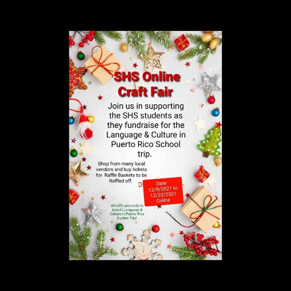 Online Craft Fair Poster