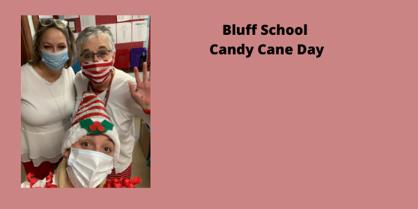 Candy Cane Day at Bluff!