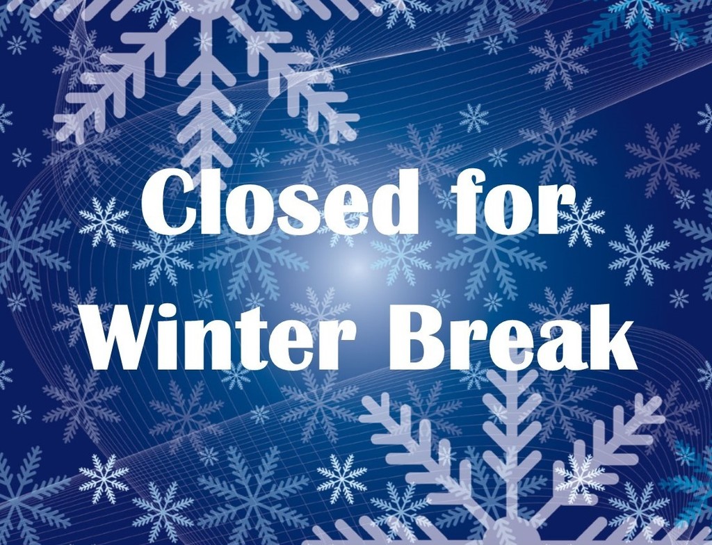 Closed for Winter Break