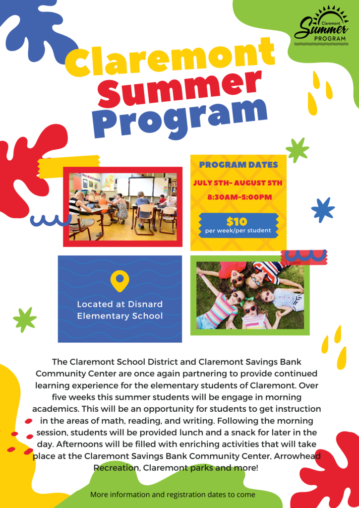 Summer Program Flyer