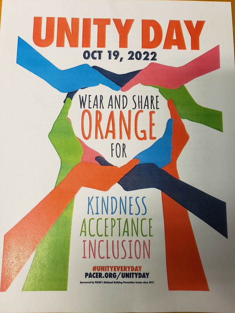 Poster of Unity Day October 19th, 2022